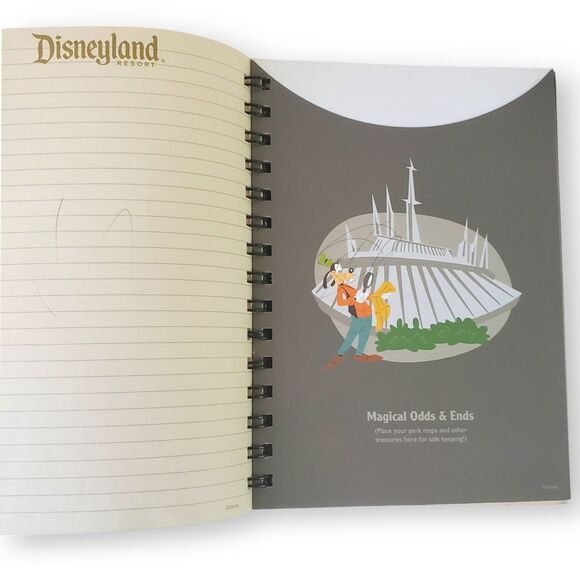 Disneyland Park Life Travel Journal 2020 Blank w/ Stickers Pandemic Era Rare - Picture 11 of 15
